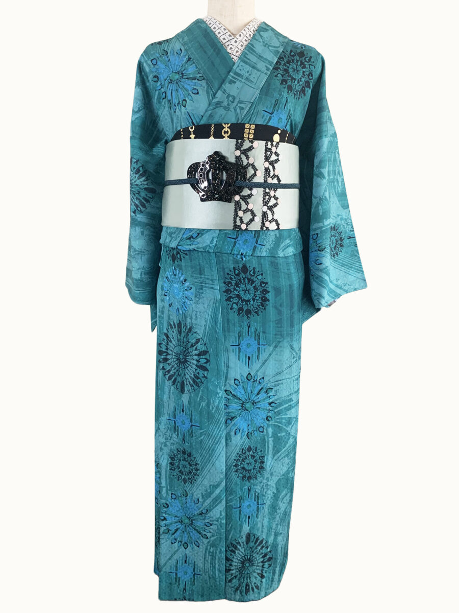 【即納品】AI礼拝堂ビジュー青緑(左胸柄)Mサイズ - [玉のり]TAMANORI online shopping.