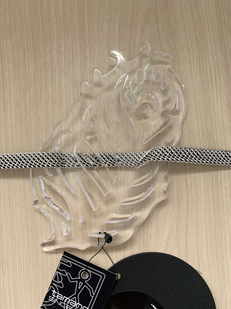 帯プレートピーコック/クリア - [玉のり]TAMANORI online shopping.