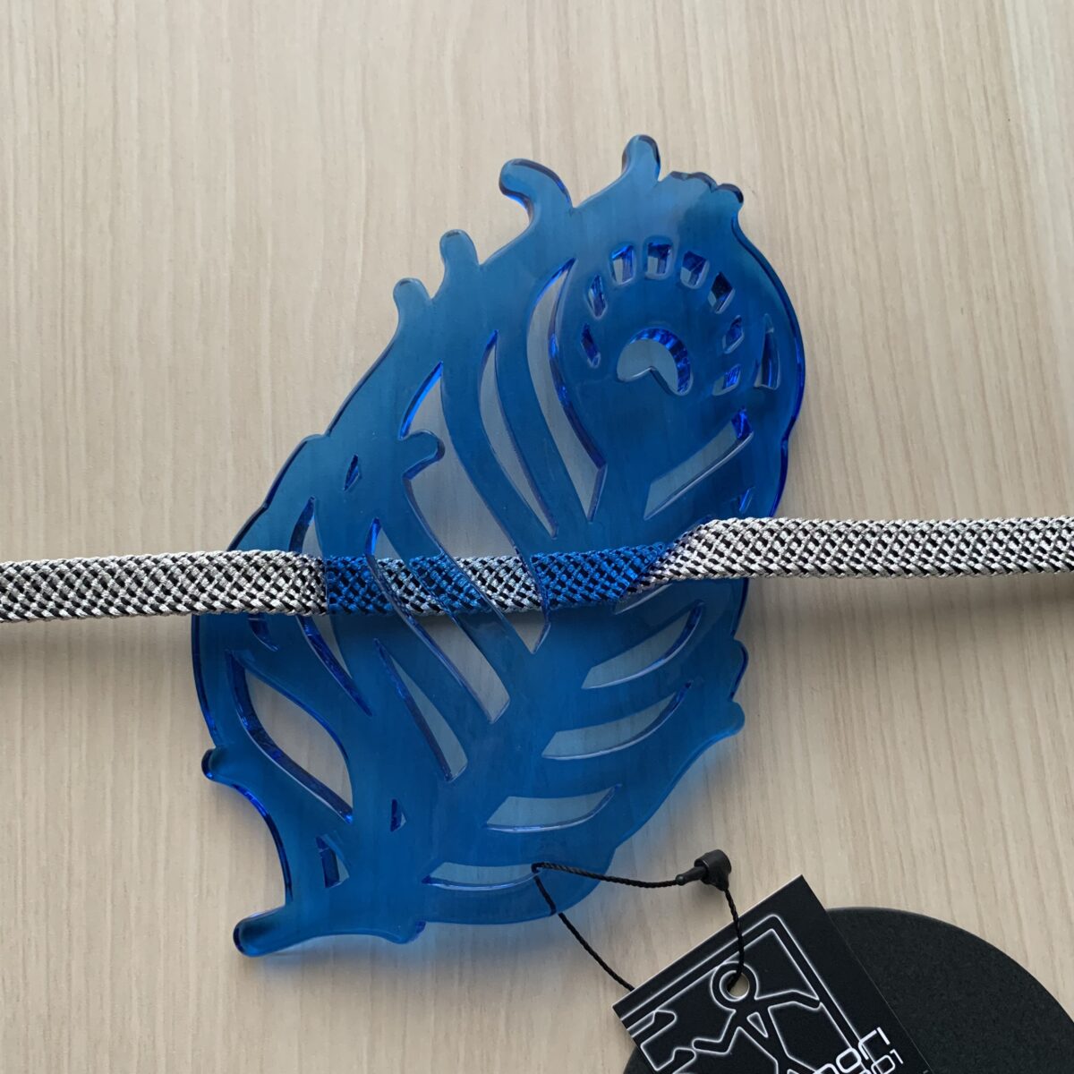 帯プレートピーコック/透明ブルー - [玉のり]TAMANORI online shopping.