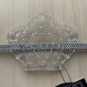 帯プレートクラウン/クリアラメ