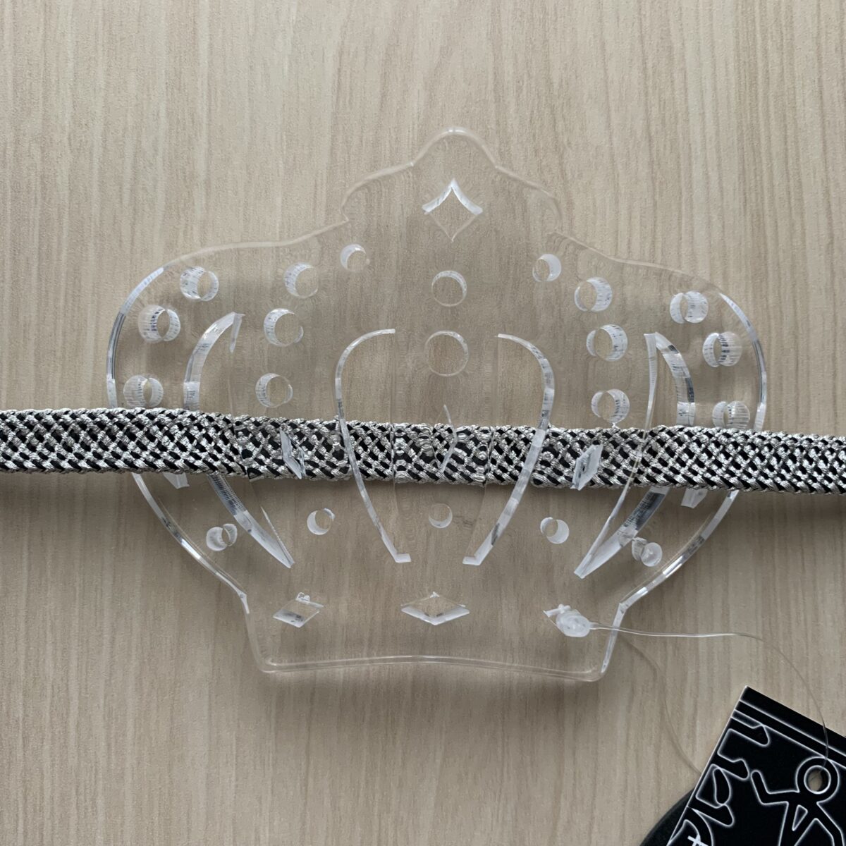 帯プレートクラウン/クリア - [玉のり]TAMANORI online shopping.